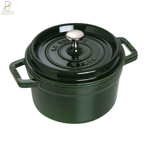 Staub – Nồi tròn Màu Xanh Rêu – 20cm