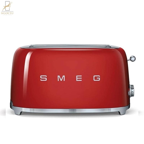 Máy nướng bánh mì 4 lát Smeg TSF02RDEU