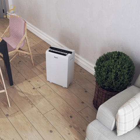 Máy hút ẩm kèm lọc không khí Wood’s WDD90 có kết nối Wifi - 60m2