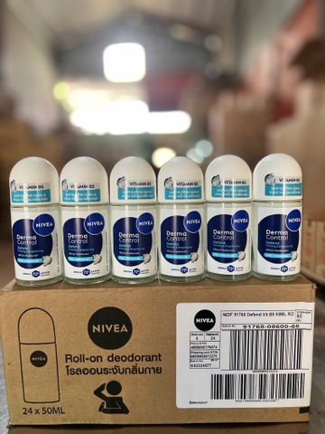 91768 - LĂN NGĂN MÙI NIVEA DƯỠNG SÁNG VÀ PHỤC HỒI 50ML X 24 CHAI