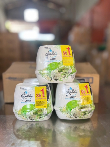 Bộ Đôi GLADE Sáp Thơm Hương Hoa Lài 180gx2/ 6 PACK