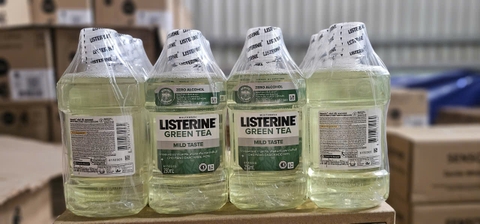 Nước Súc Miệng LISTERINE Trà Xanh 250ml x 24 Chai