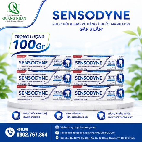 KEM ĐÁNH RĂNG SENSODYNE Repair & Protect Deep Repair WTN x 72 ống