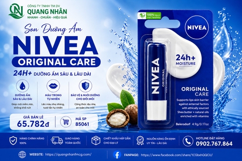 85061 SON DƯỠNG ẨM NIVEA 4.8G x 24 CHAI