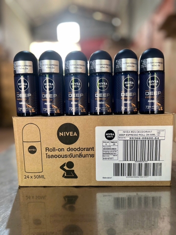 85366 LĂN NGĂN MÙI NAM NIVEA DEEP HUONG ESPRESSO 50ML
