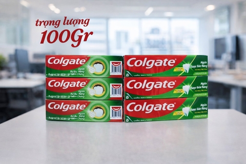 KEM ĐÁNH RĂNG COLGATE NGỪA SÂU RĂNG CHẮC KHỎE HƯƠNG BẠC HÀ 100G x 72 ỐNG
