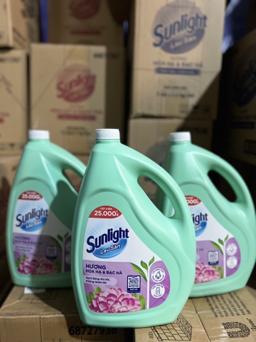 NƯỚC LAU SÀN SUNLIGHT TDTM HH B.HA RE0121 3.6KG x 3 can