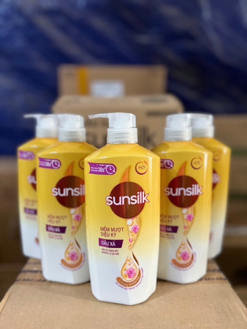 DẦU XẢ SUNSILK MỀM MƯỢT DIỆU KỲ 640g/8 Chai