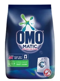 BỘT GIẶT OMO MATIC CỬA TRƯỚC 2.9KG X 4 TÚI