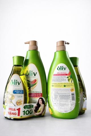 DẦU GỘI ÔLIV CHẮC KHOẺ NGĂN GÃY RỤNG 650ML+ ST 250ML) x 8 BỘ