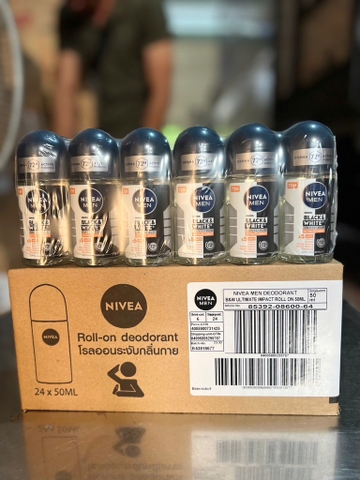 85392 Nivea Lăn ngăn mùi NAM Ngăn ố vàng vượt trội 50ML X 24 CHAI