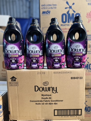 Nước Xả Vải Downy chai Huyền Bí 800ml x 12 Chai