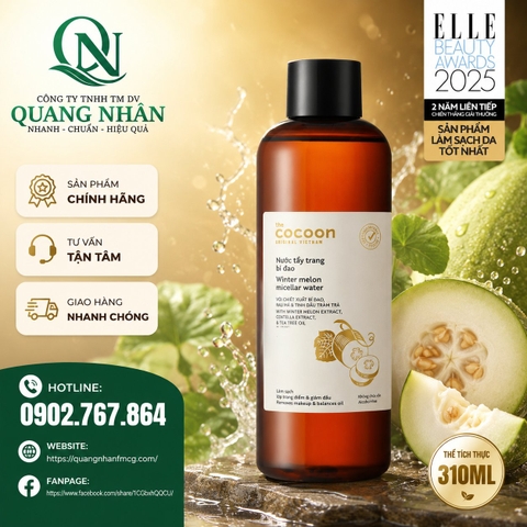 Nước tẩy trang bí đao 500ml