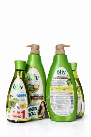 DẦU GỘI ÔLIV PHỤC HỒI HƯ TỔN 650ML+ ST 250ML) x 8 BỘ