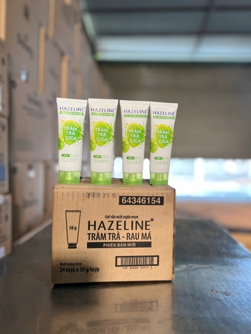 GEL RỬA MẶT HAZELINE MATCHA TRÀM TRÀ 50GX24