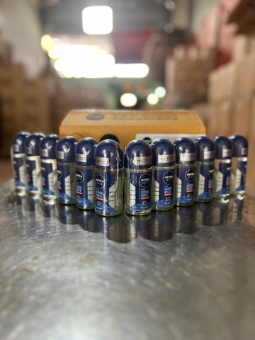 82886 LĂN NGĂN MÙI NAM NIVEA Mát Lạnh (BLUE) 50ML X 24 CHAI
