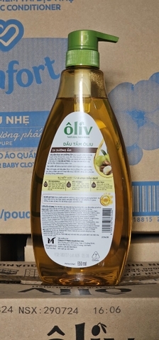 DẦU TẮM ÔLIV 3X DƯỠNG ẨM 650ML x 12 CHAI