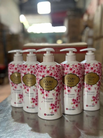SỮA TẮM DOUBLERICH HƯƠNG HOA ANH ĐÀO 550G X 10 CHAI