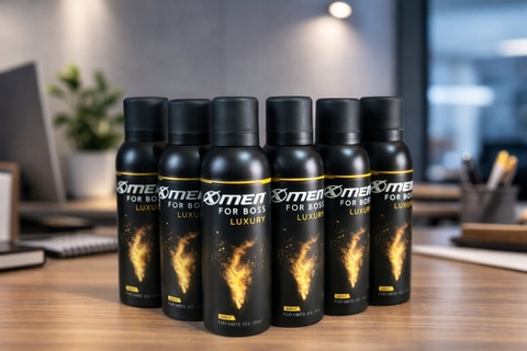 XỊT KHỬ MÙI XMEN BOSS LUXURY 150ML ( VÀNG ) x 24 chai