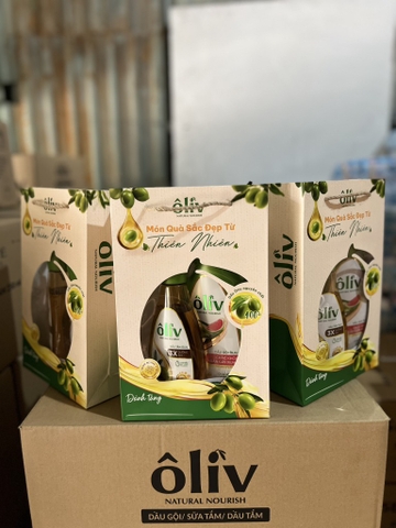 DẦU GỘI ÔLIV CHẮC KHOẺ NGĂN GÃY RỤNG 650ML+ ST 250ML) x 8 BỘ