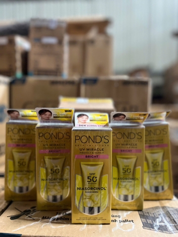 KEM CHỐNG NẮNG POND'S CHỐNG NẮNG & DƯỠNG SÁNG 50G x 6 hộp