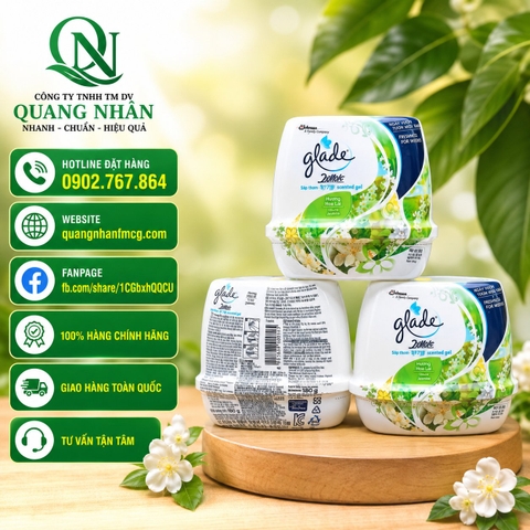 Sáp Thơm Glade - Hương Hoa Lài 180G x 12 cục