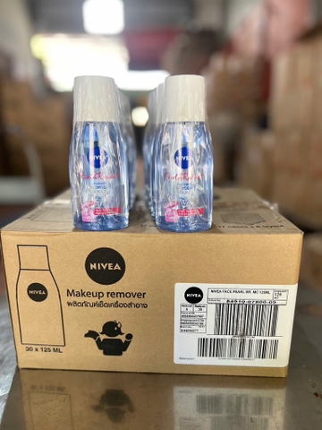 84910 NƯỚC TẨY TRANG NIVEA SÁNG DA DƯỠNG ẨM 125ML  x 30 CHAI