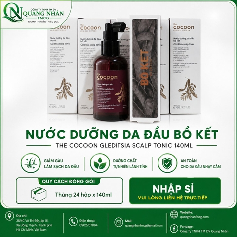 Cocoon Nước dưỡng da đầu bồ kết 140ml