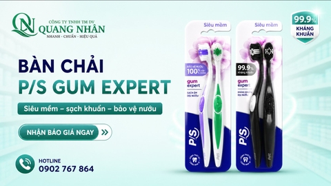 BÀN CHẢI ĐÁNH RĂNG P/S CHUYÊN GIA CHĂM SÓC NƯỚU KHÁNG KHUẨN BỘ 2 x 24 CÂY
