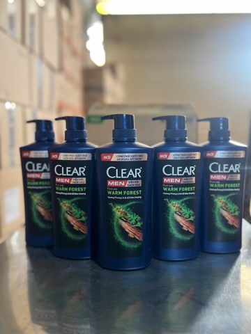 DẦU GỘI CLEAR MEN HƯƠNG PHONG LỮ & GỖ ĐÀN HƯƠNG 600G x 8 chai