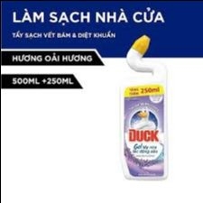 GEL TẨY RỬA DUCK - TDS OAI HUONG 500ML + 250ML x 12 chai