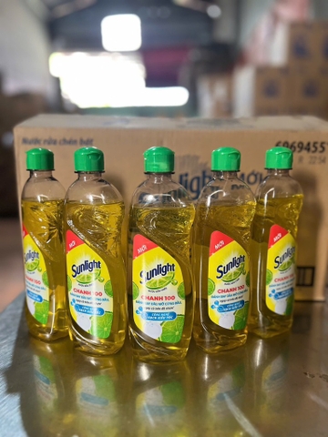 NƯỚC RỬA CHÉN SUNLIGHT HƯƠNG CHANH 400G x 24 chai