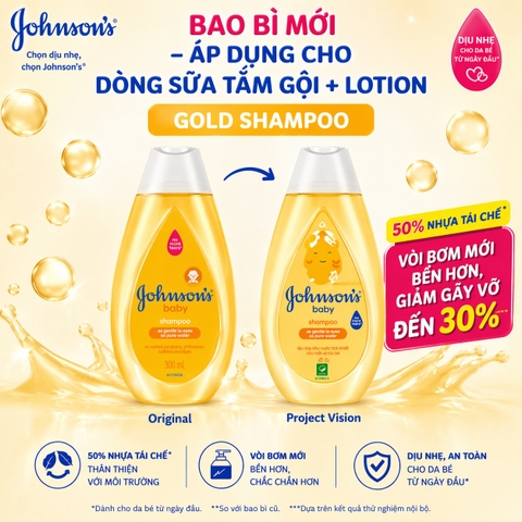 Tắm gội toàn thân Johnson's Baby top to toe dịu nhẹ cho bé chai 200ml * 48chai/ Thùng