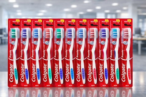 BÀN CHẢI ĐÁNH RĂNG COLGATE PREMIER CLEAN (12CÂYx24 VỈ) / 288 CÂY