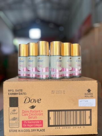 LĂN KHỬ MÙI DOVE (hồng) Tinh Chất Serum Sáng Mịn Đều Màu 45ml x 24 chai