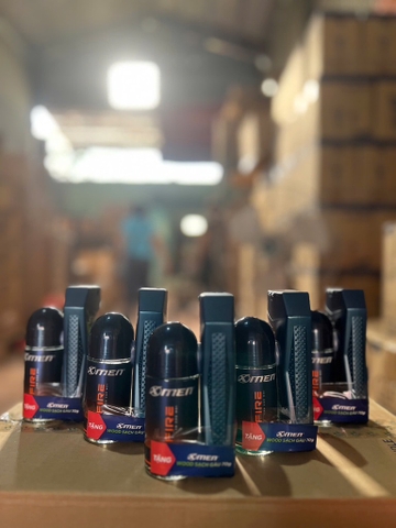 LĂN KHỬ MÙI XMEN FIRE 50ML TẶNG DG XMEN 70G X 23 BỘ