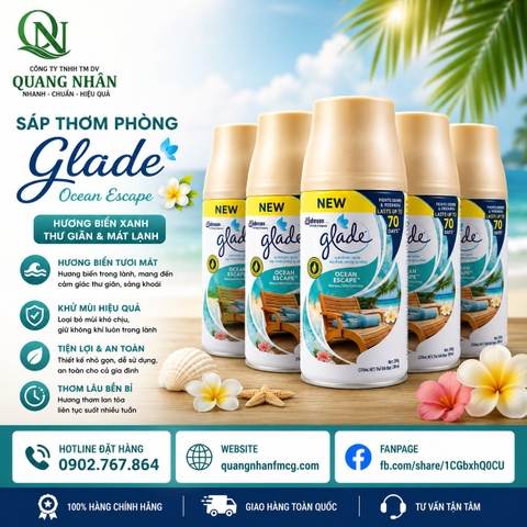 GLADE_CHAI XIT TDONG H.BIEN P.BONG 252ml