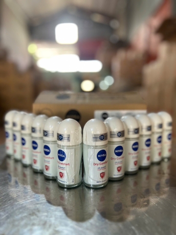 81611 LĂN NGĂN MÙI NỮ NIVEA KHÔ THOÁNG 72H 50ML x 24 CHAI
