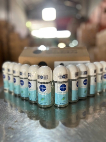 83754 LĂN NGĂN MÙI NỮ NIVEA TƯƠI MÁT 50ML x 24 CHAI