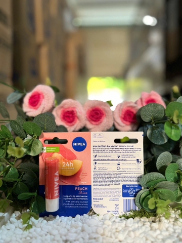 85031 SON DƯỠNG ẨM NIVEA PEACH SHINE 4.8G ( VỊ ĐÀO ) x 24 CHAI