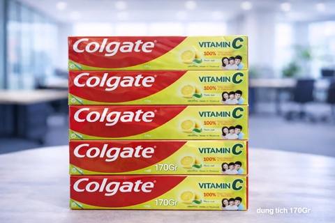 KEM ĐÁNH RĂNG COLGATE VITAMIN C 170G X 48 CÂY