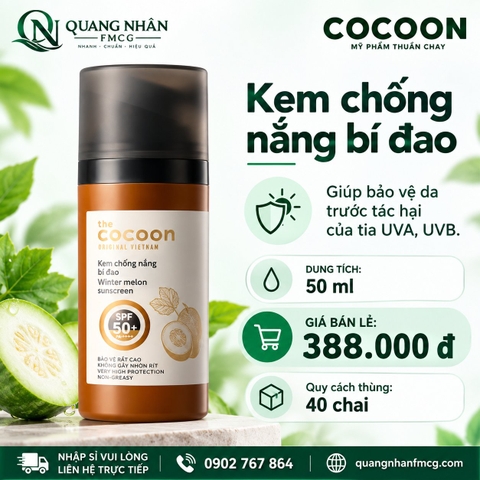 Cocoon kem chống nắng bí đao 50ml