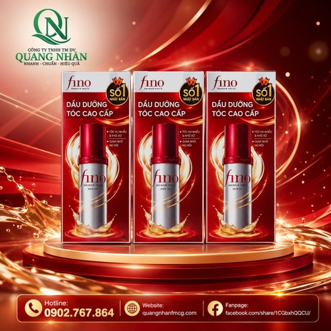 Dầu dưỡng tóc fino nắp đỏ Premium Touch Hair Oil 70ml x 36 chai