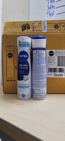 91765-XỊT NGĂN MÙI NIVEA DƯỠNG SÁNG VÀ PHỤC HỒI 150ML X 24 CHAI