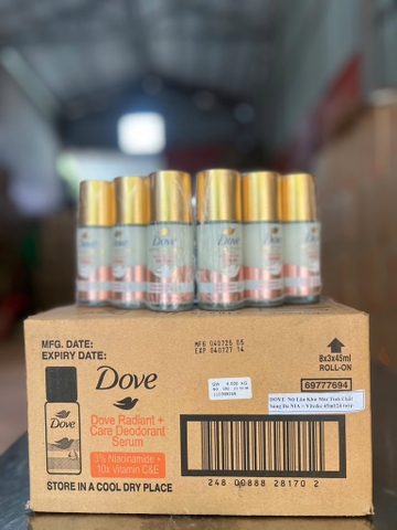 LĂN KHỬ MÙI DOVE (cam) Tinh Chất Serum Thu Nhỏ Lỗ Chân Lông 45ml x 24 chai