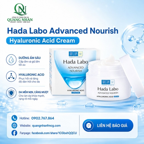 Kem dưỡng ẩm HADA LABO ( TRẮNG ) HỘP 50 G