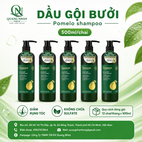 Dầu gội bưởi không sulfate 500ml