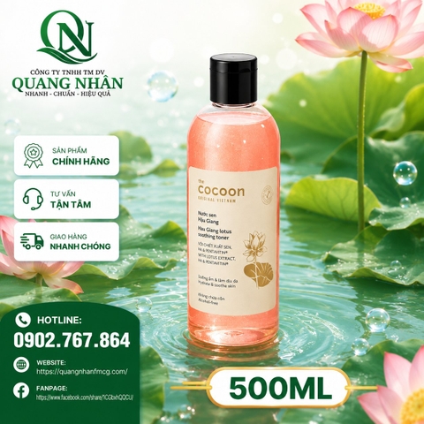 Nước TONER sen Hậu Giang 310ml