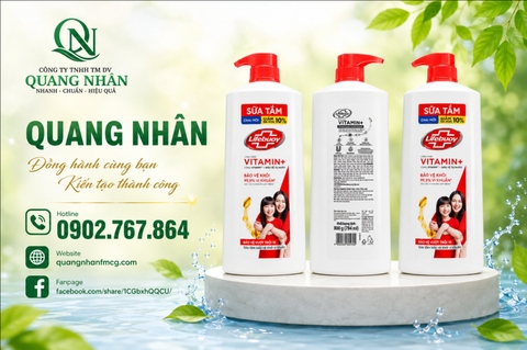 SỮA TẮM LIFEBUOY BẢO VỆ VƯỢT TRỘI 800G/12CHAI