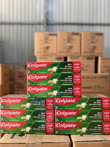 KEM ĐÁNH RĂNG COLGATE NGỪA SÂU RĂNG CHẮC KHỎE 225G x  36 cây